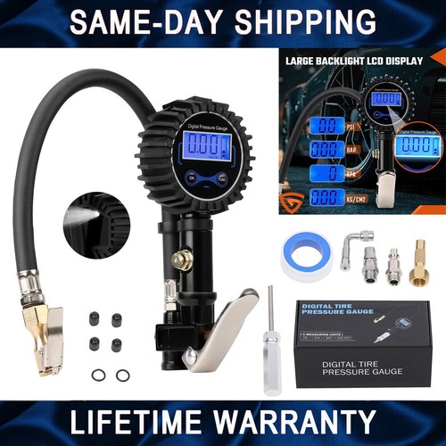 Lcd digital tyre inflator - digital,