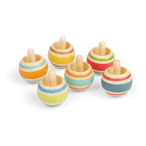 Bigjigs toys spinning tops - bigjigs,