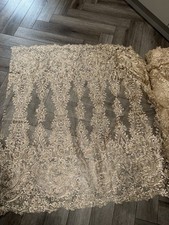 1m Embroided Pearl Beaded