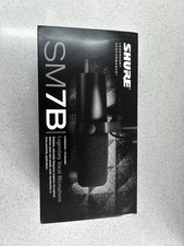Shure SM7B Cardioid Dynamic Vocal Microphone Legendary Mic Only