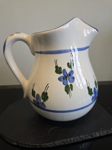 Vintage hand painted ceramic - hand,