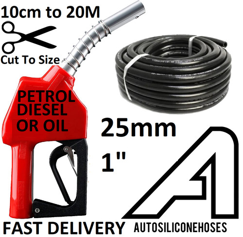 25mm rubber fuel hose - 25mm,