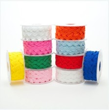 RIC RAC 13mm Ribbon/Braid/Trimming 5 METERS OR 20 METER FULL Reel ASST COLOURS 