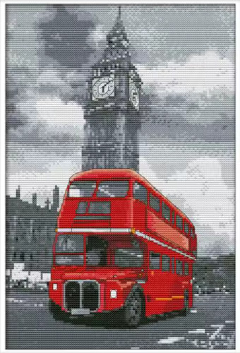 Counted cross stitch - kit, 14