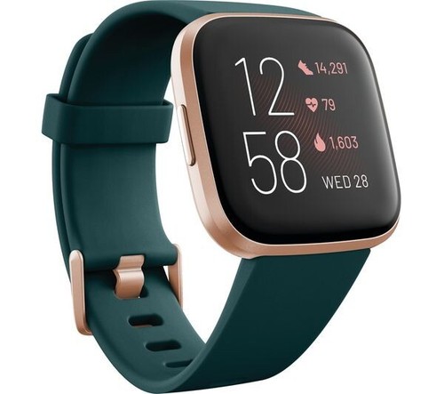 Fitbit versa smartwatch with - fitbit, 2