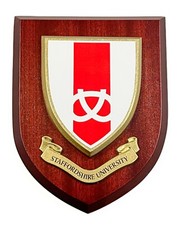 Staffordshire university wall - staffordshire,