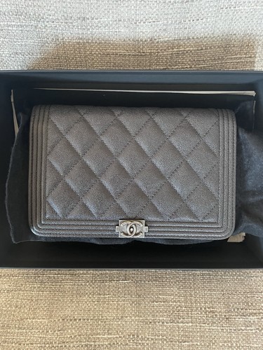 Chanel woc pewter grey - woc,