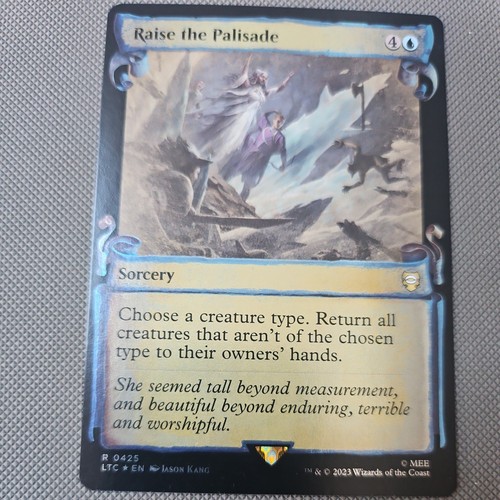 Raise the palisade showcase - raise,
