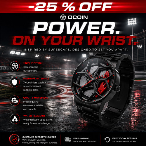 Class digital watch audi - digital,