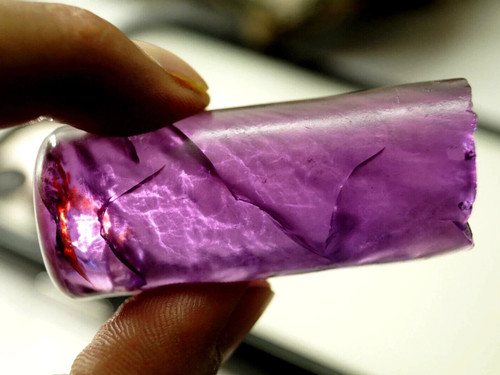 Natural alexandrite color - natural, bi-color