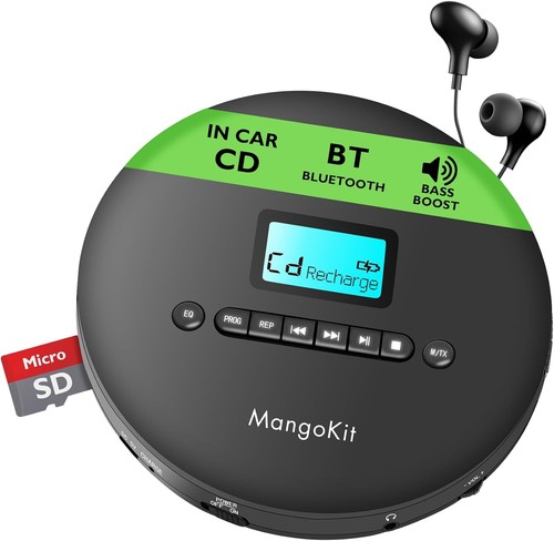 Portable player with - cd-x,