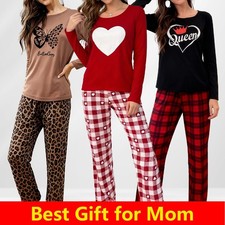 Womens Pyjama Set Ladies Soft