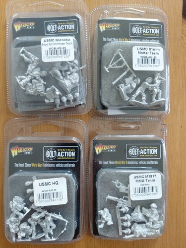 Usmc marines 28mm ww2 pacific - usmc,