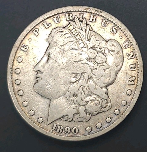 1890 morgan ungraded silver - morgan,