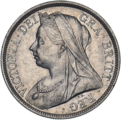 1899 halfcrown victoria - -,