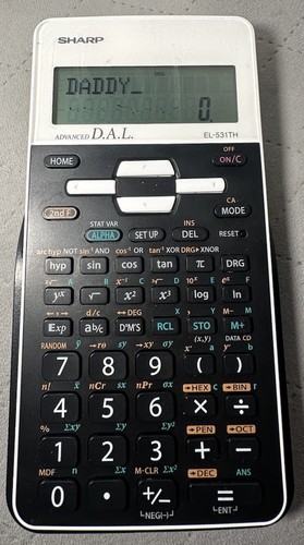 Sharp 531th handheld - el-531th,