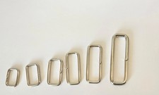 Loop Nickel Plate Strap Keeper