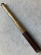 Antique four draw brass and