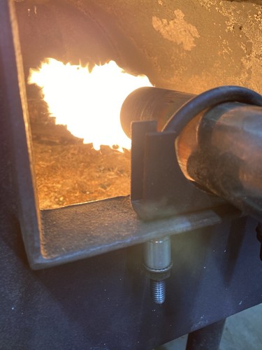 Waste oil burner - burner, water