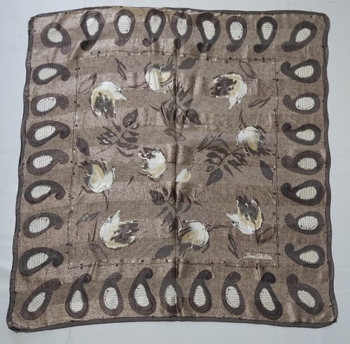 Jane shilton silk scarf vtg - silk,