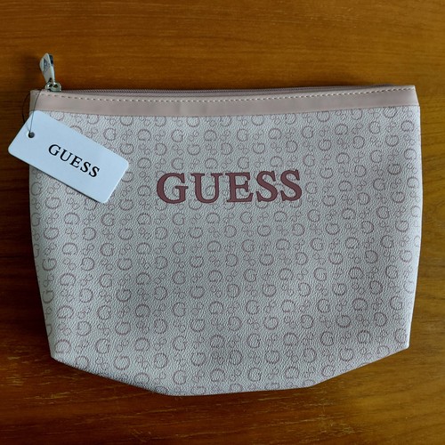 Guess cosmetic pouch bag - guess,