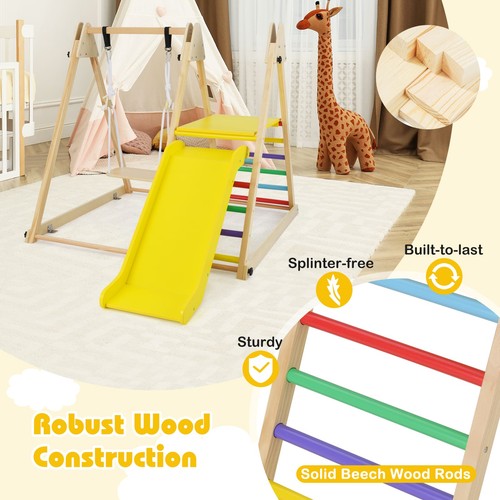Foldable wooden climbing toys - foldable,
