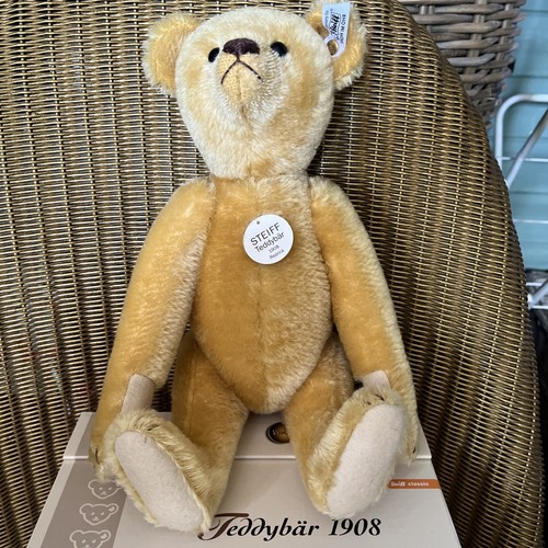 Steiff teddy boxed ltd - boxed,