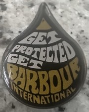 Barbour International pin