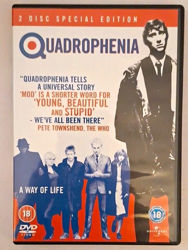Quadrophenia dvd disc - dvd, 2-disc