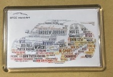 Andrew Jordan 77 Pirtek Various BTCC BMW Honda FORD MG Word Art ~ Fridge Magnet