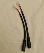 Waverunner Bait Boat Battery Lead Pairs 4.8 MM SPADE END INSULATED 16AWG 10AH