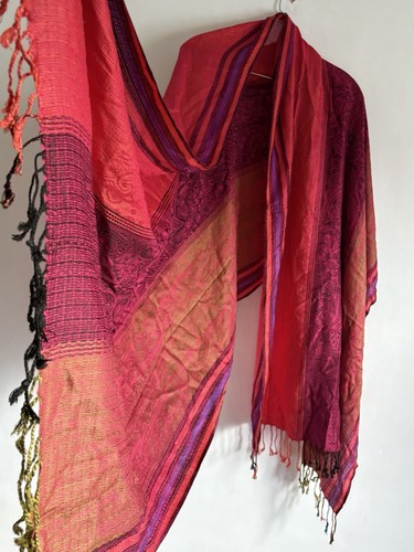 Pink multicolourpaisley print - pink,
