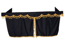 TRUCK SIDE CURTAINS - BLACK