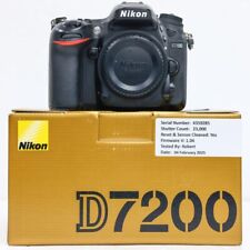 Nikon D7200 DSLR Camera Body
