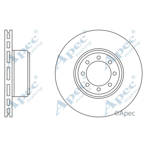 Brake discs vented - brake,
