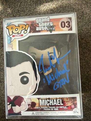 Ned luke signed - ned, funko