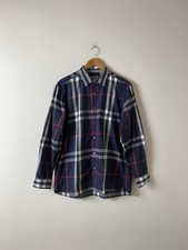 Burberry blue and red nova check shirt Burberry checked shirt