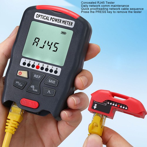 Fiber optic power meter led - power,