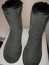 UGG black suede boots