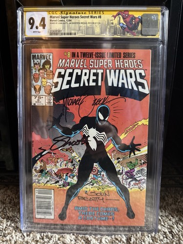 Secret wars newsstand cgc - wars,