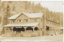 1936 Used & Posted RPPC of Monte Vista Lodge in Red River New Mexico