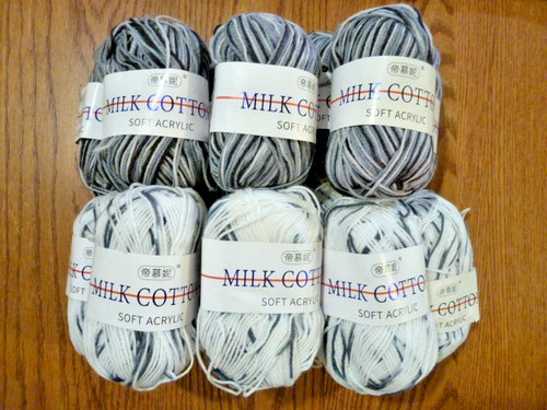 Job lot colourful - job, 3-ply