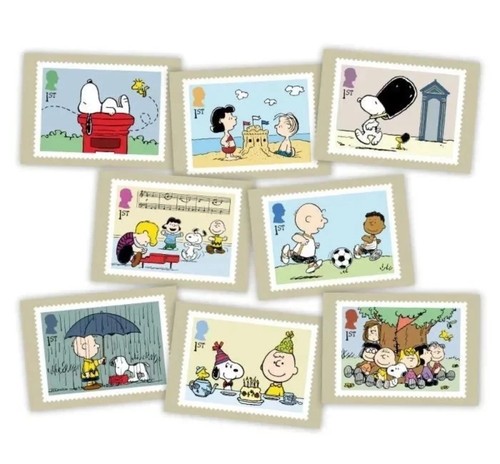 Snoopy peanuts royal mail 2025 - peanuts,