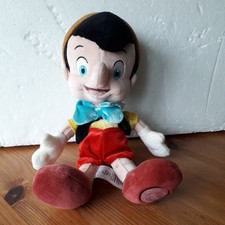 Pinocchio Disney Store Exclusive 12 Inch Soft Toy Plush Imitation Wood