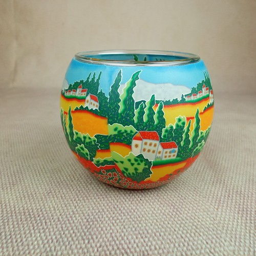 Benaya poppy fields glass - poppy,