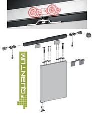 Top hung sliding door track - top,