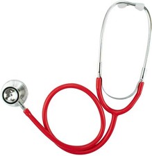 Toy Stethoscope Kids Pretend Play Doctor Nurse Vet Halloween Costume Props RED
