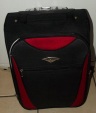 New unused constellation carry on luggage flight bag holiday black/red