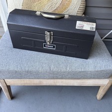 Homak Tool Box 819 Hip Roof Tool Box with Tray