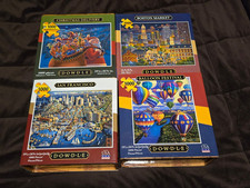 Lot Of 4 Dowdle Jigsaw Puzzles